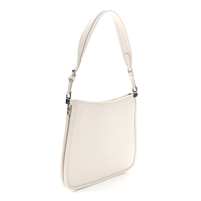 Gucci Calfskin Horsebit Slim Shoulder Bag White 3 of 10