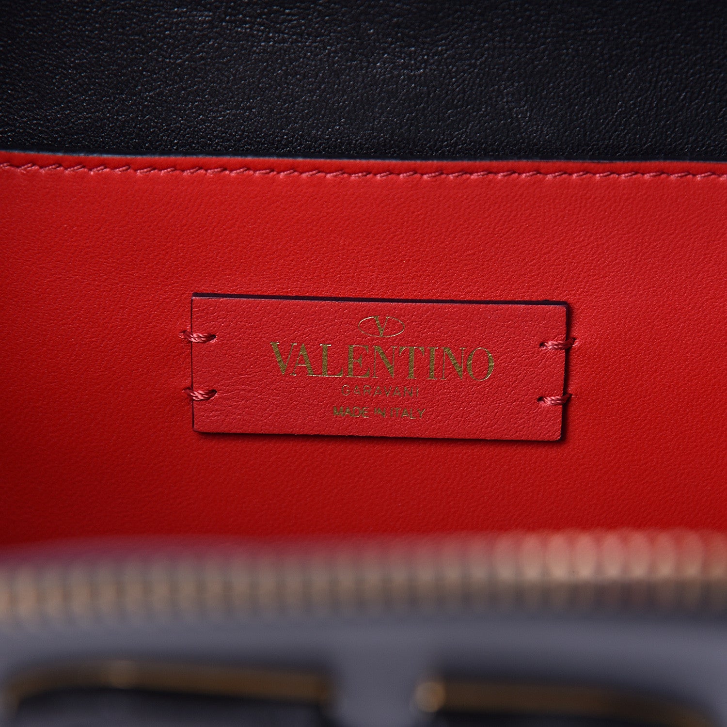 Valentino Garavani Smooth Calfskin Small VSling Shoulder Bag Black 6 of 11