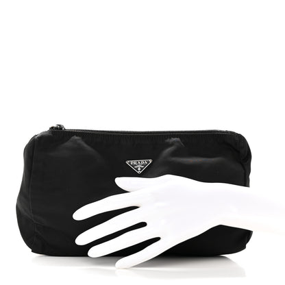 Prada Nylon Tessuto Pouch Black 2 of 8
