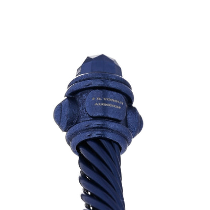 David Yurman Aluminum 5mm Renaissance Bracelet Blue 3 of 4