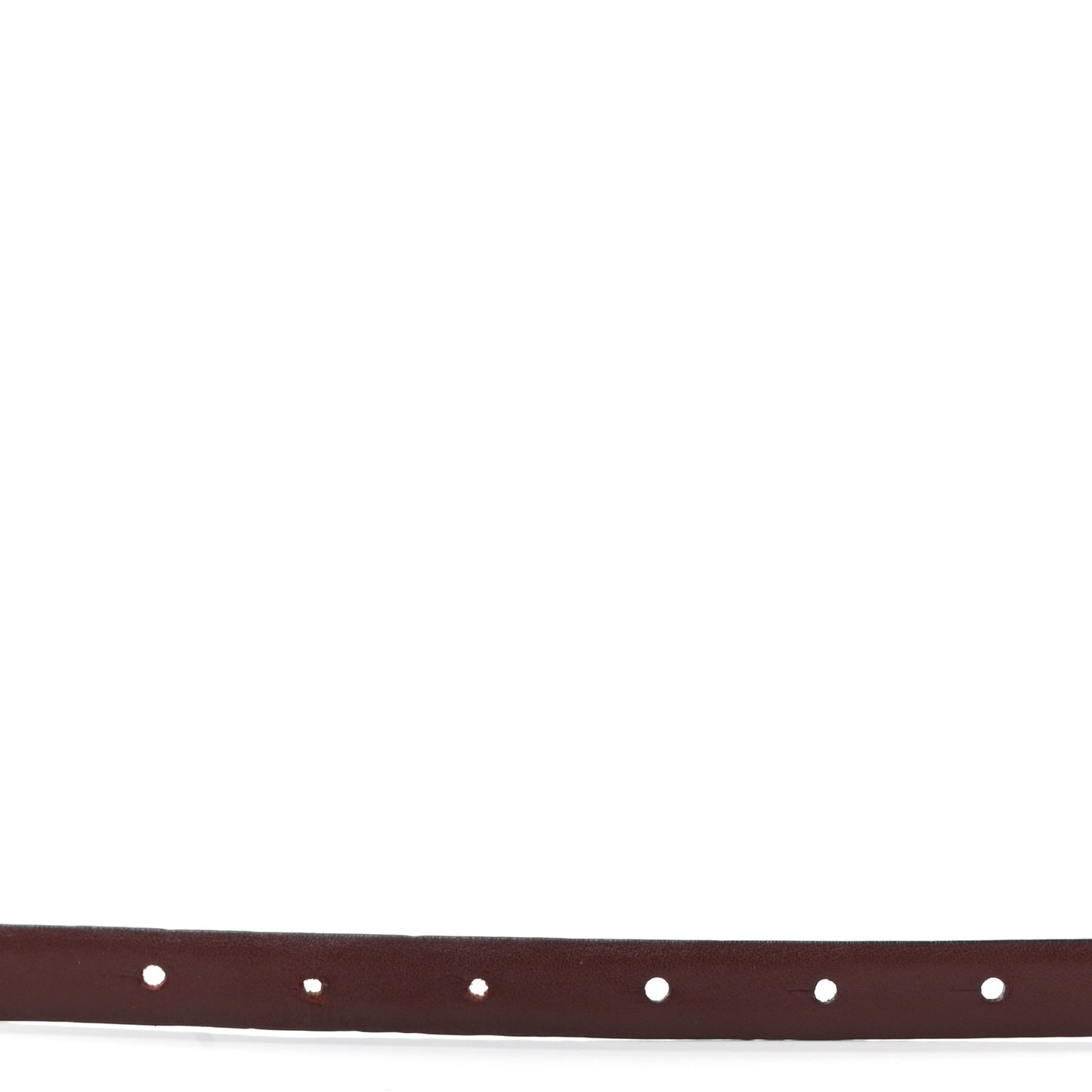 Calfskin CC Reversible Belt 85 Black Burgundy