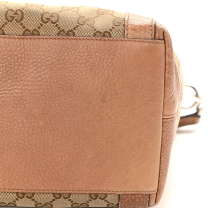 Gucci Monogram Old Libeccio Medium Miss GG Top Handle Bag Beige Ebony Light Brown 10 of 18