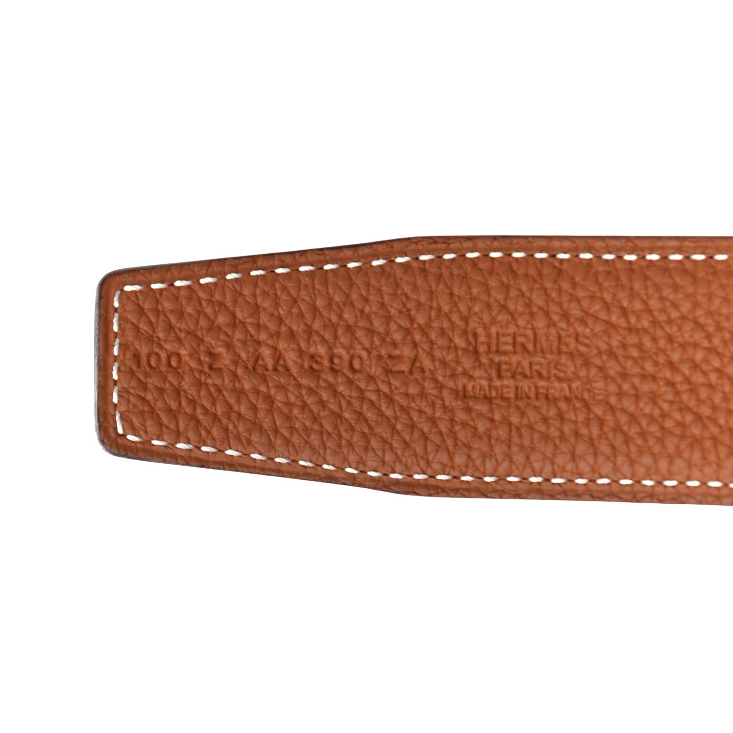 Hermes Box Togo 32mm H Belt 100 Black Gold 3 of 6