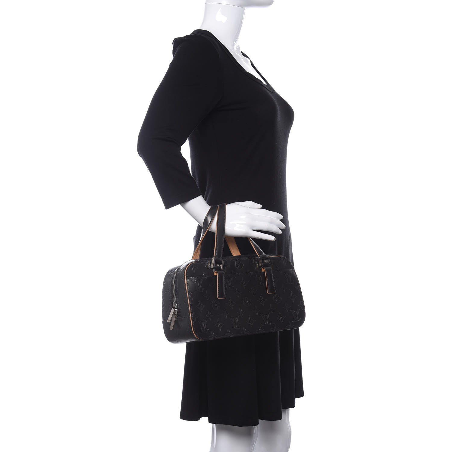 Louis Vuitton Mat Monogram Shelton Black 2 of 15