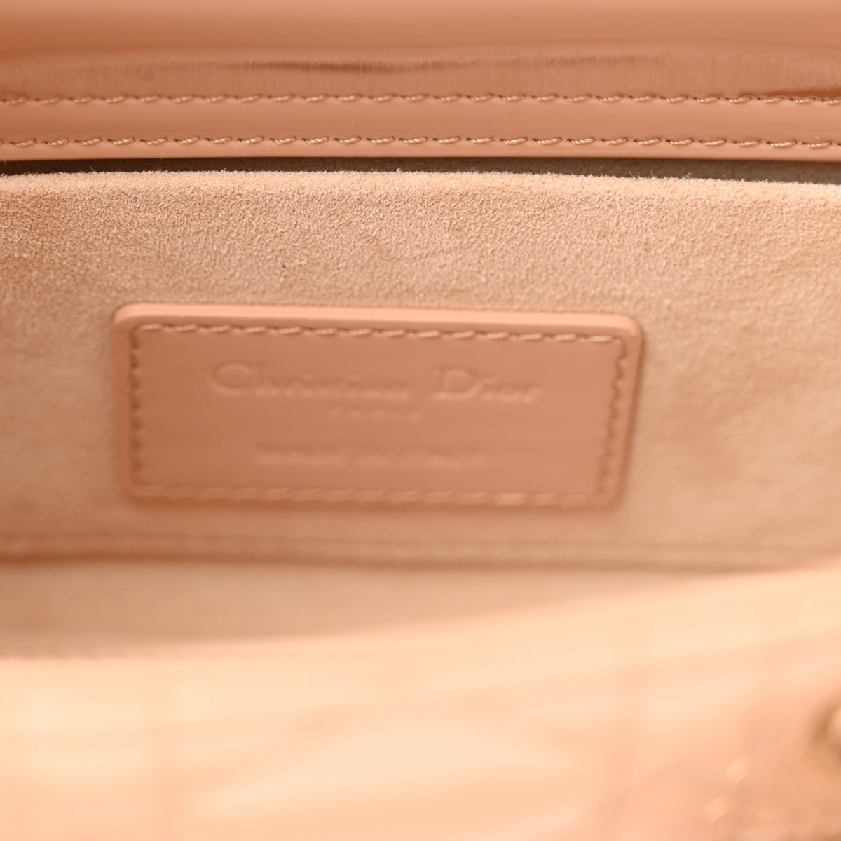 Christian Dior Patent Cannage Small Lady D-Joy Beige 10 of 25