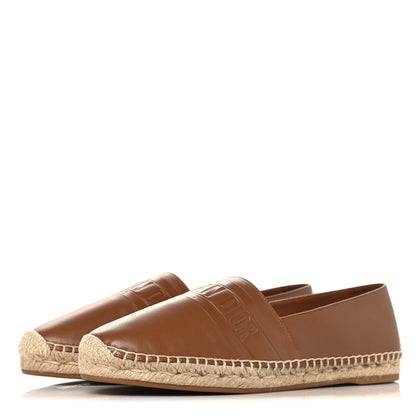 Christian Dior Lambskin Granville Espadrille 40 Golden Saddle 4 of 10