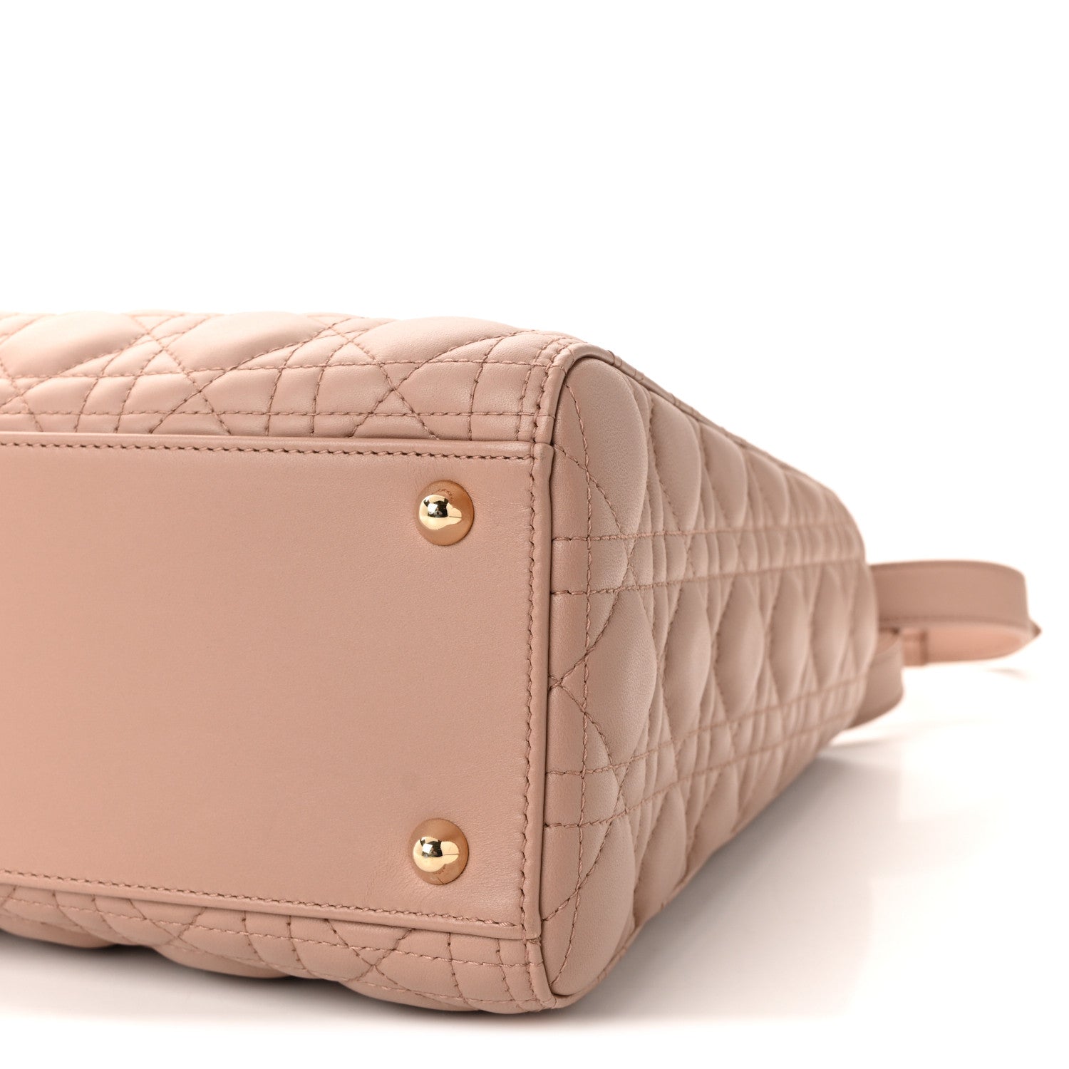 Christian Dior Lambskin Cannage Large Lady Dior Fard 10 of 10