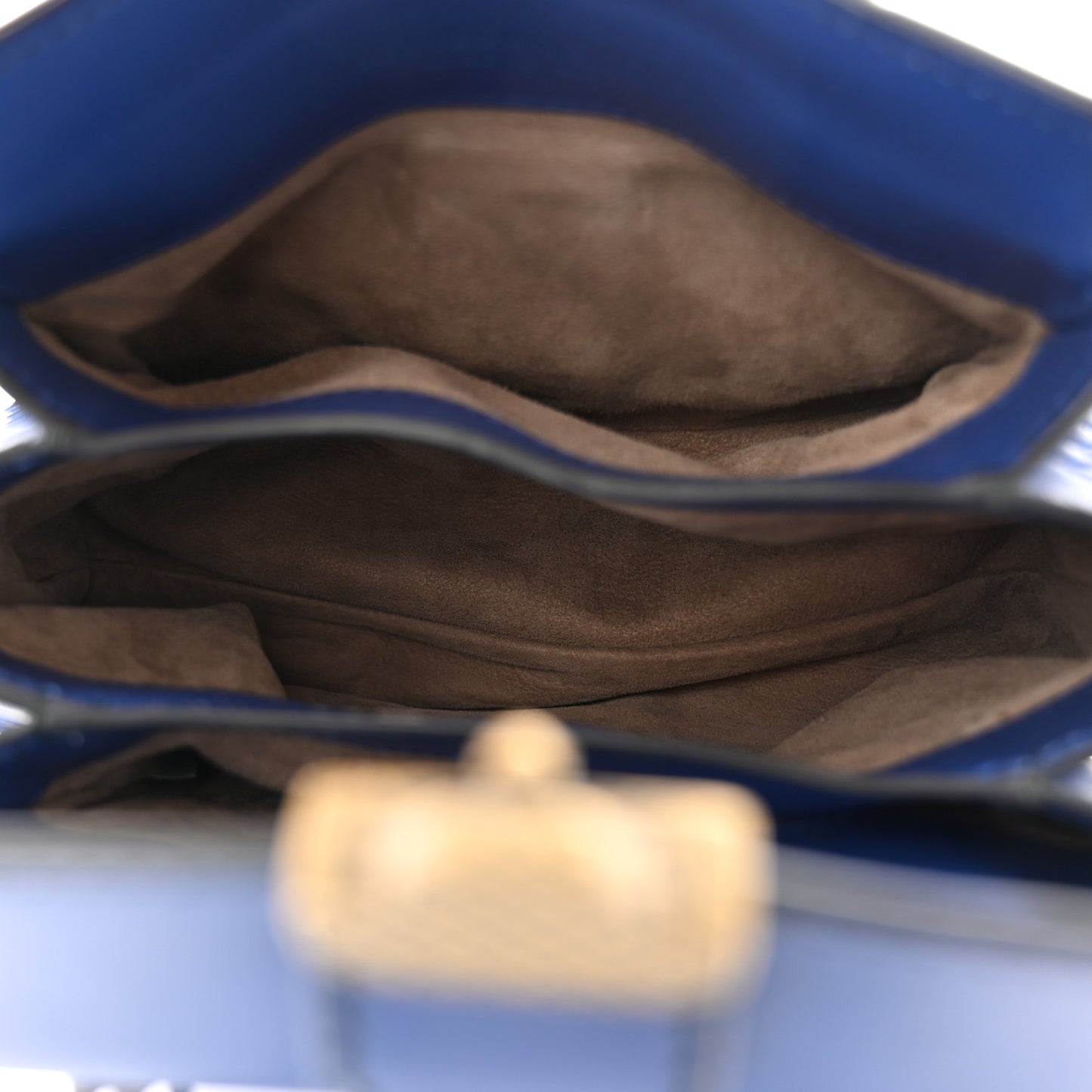 Nappa Mini Piazza Bag Sapphire