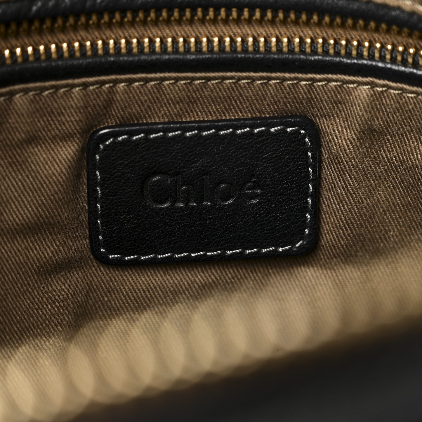 Calfskin Large Marcie Satchel Black