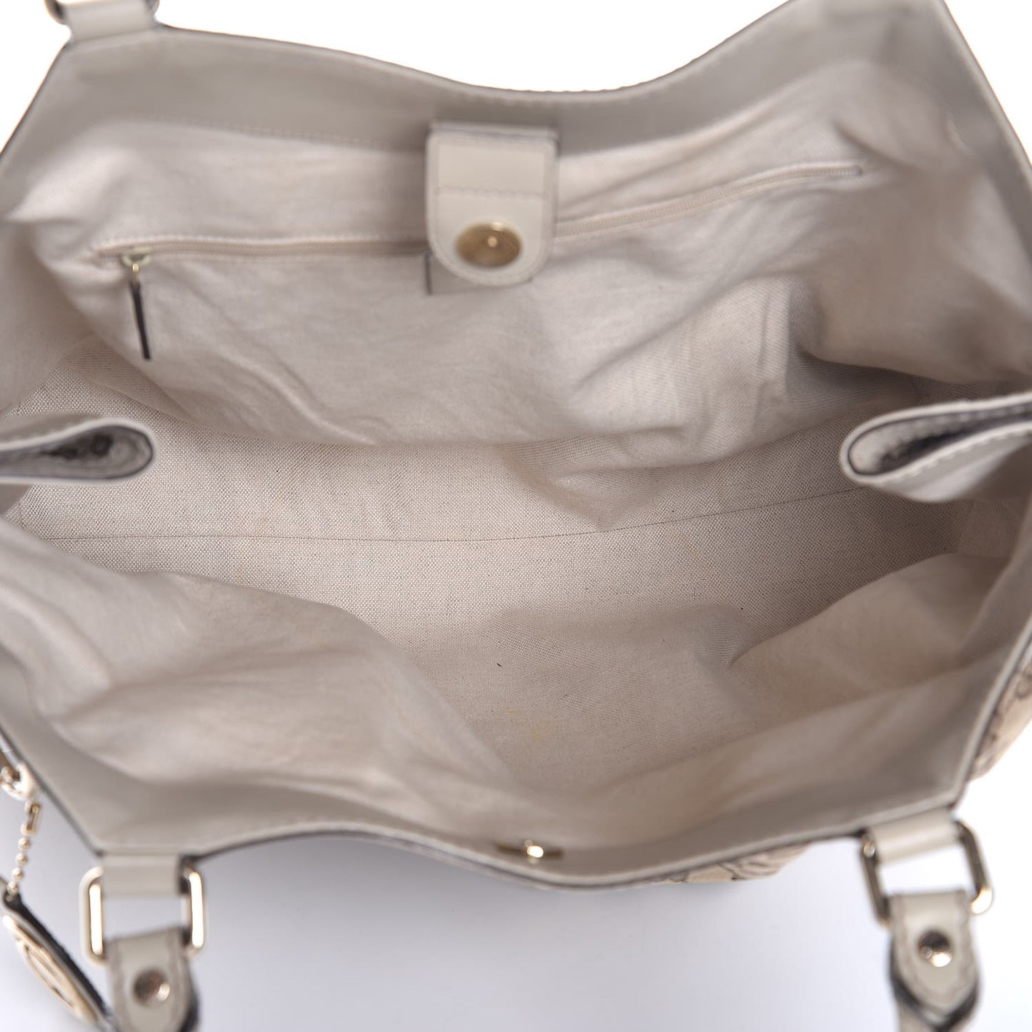 Monogram Large Sukey Tote Off White