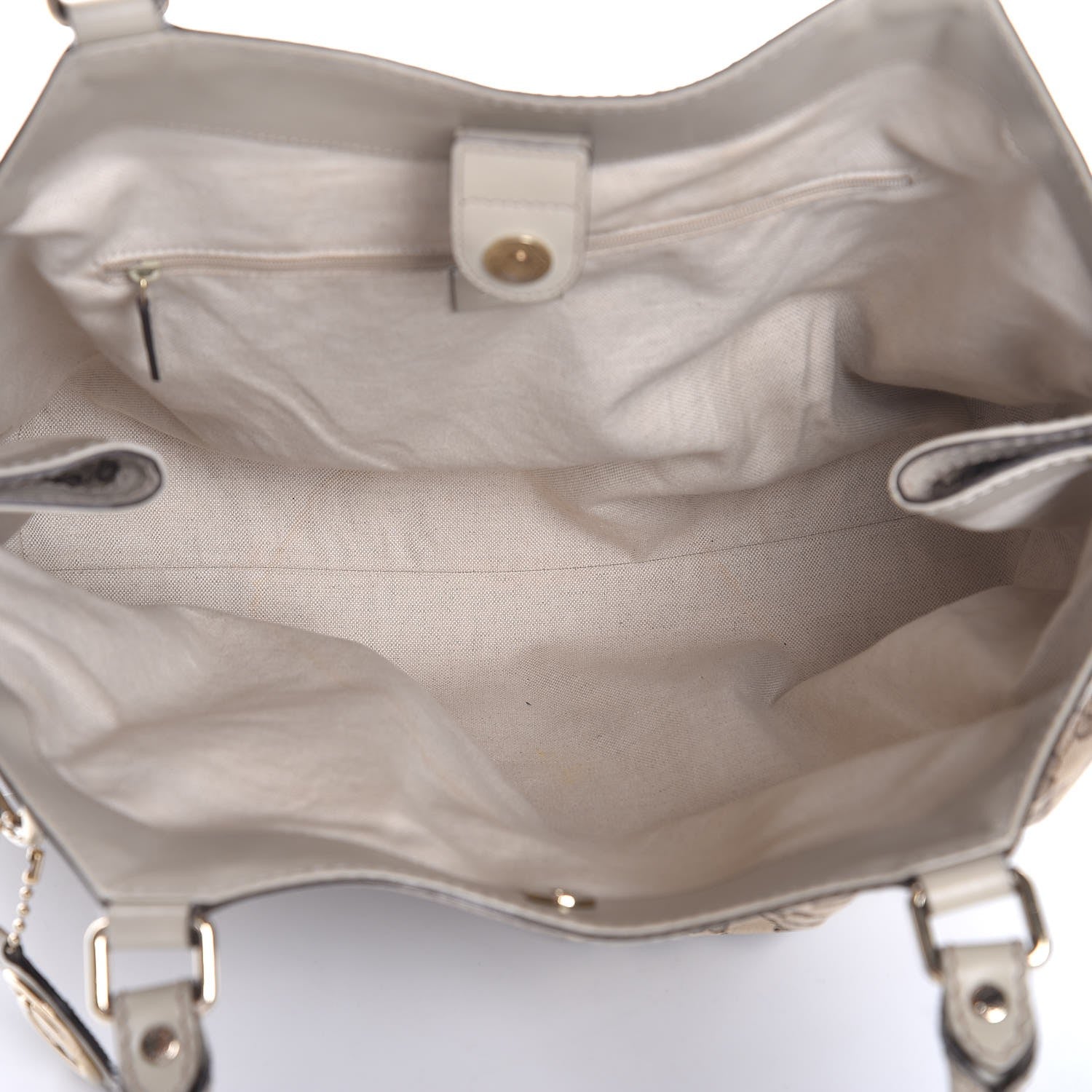 Gucci Monogram Large Sukey Tote Off White 5 of 7