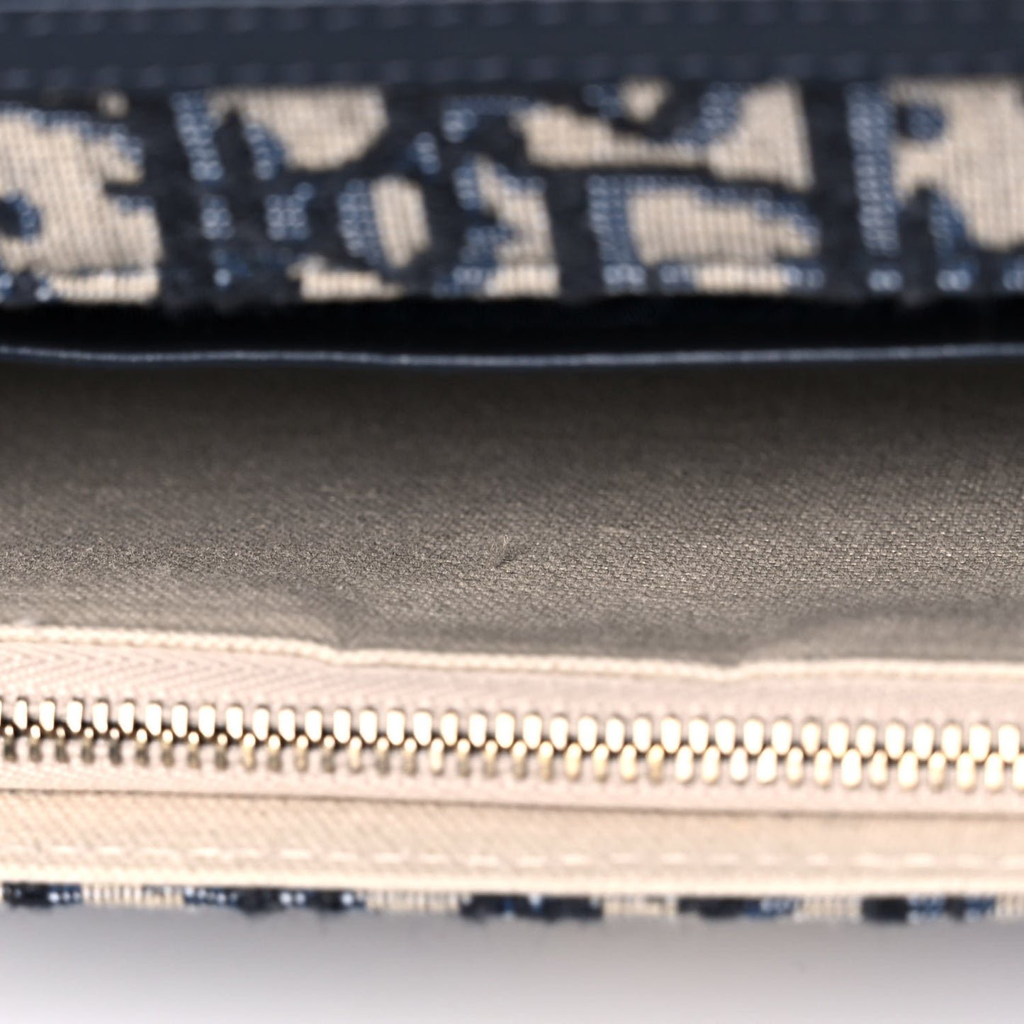 Oblique Saddle Chain Pouch Blue