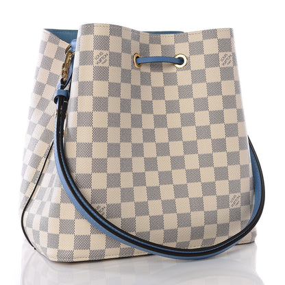 Louis Vuitton Damier Azur Neonoe MM Bleuet 2 of 10