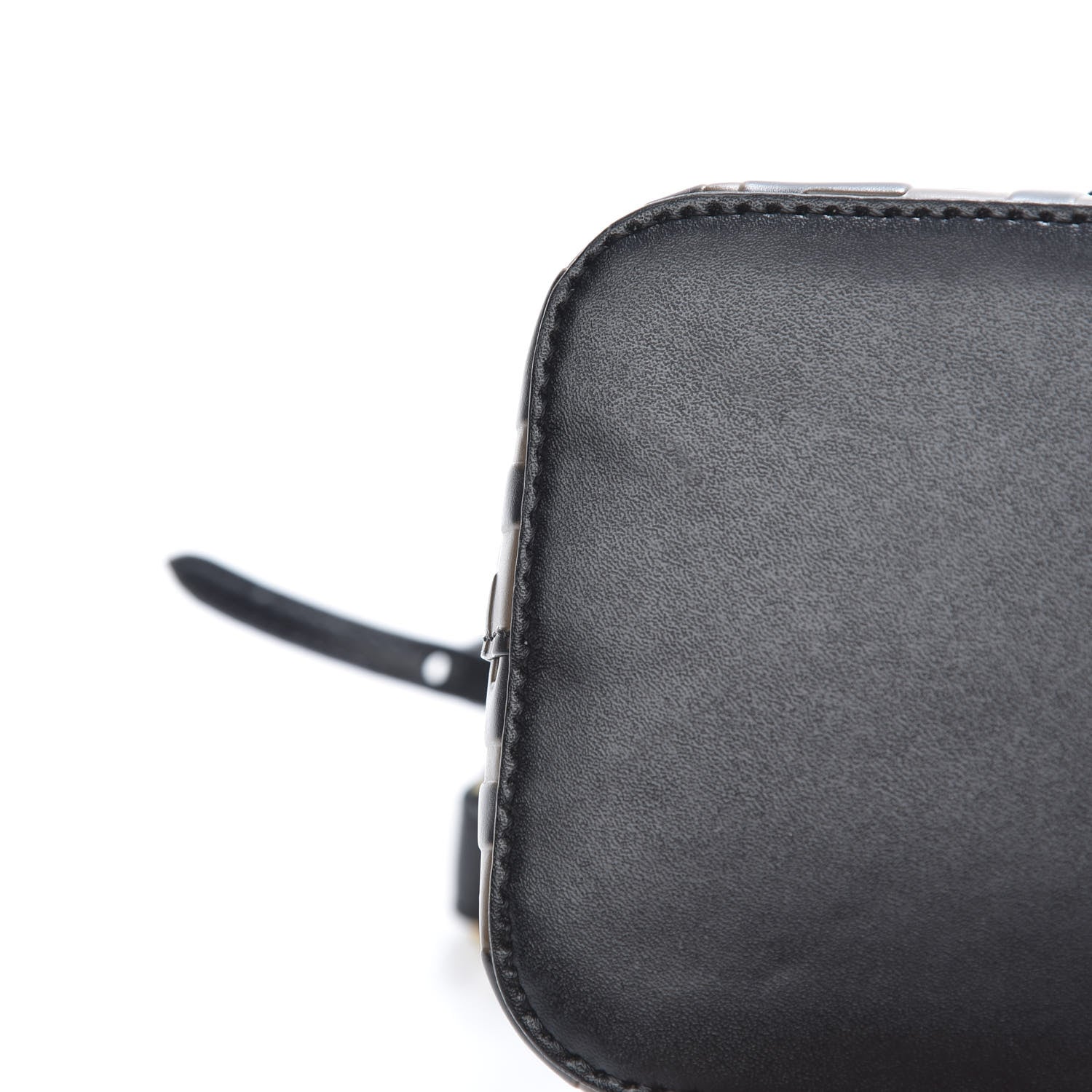 Fendi Vitello Liberty F is Fendi Bi-Color FF 1974 Embossed Mini Mon Tresor Bucket Bag Maya Black 11 of 11