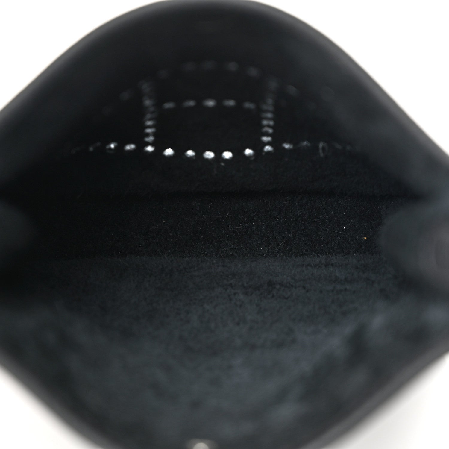 Hermes Taurillon Clemence Amazone Sangle Cavale Evelyne TPM Black Noisette 5 of 11