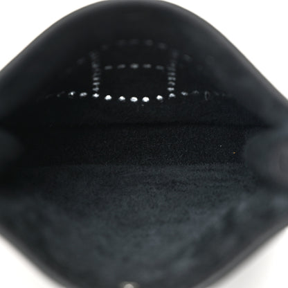 Hermes Taurillon Clemence Amazone Sangle Cavale Evelyne TPM Black Noisette 5 of 11