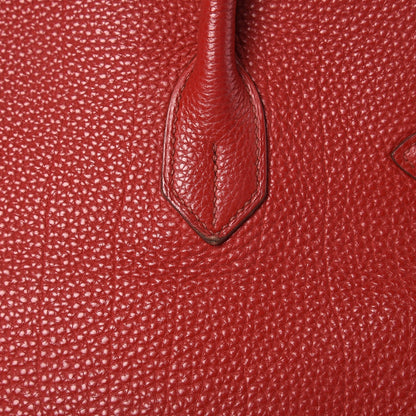 Hermes Togo Birkin 35 Rouge Garance 36 of 37