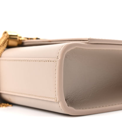 Saint Laurent Smooth Calfskin Small Classic Monogram Kate Tassel Satchel Light Natural 9 of 9