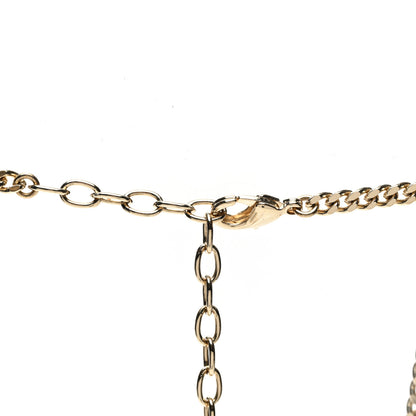 Chanel Crystal CC Forever Necklace Gold 4 of 6