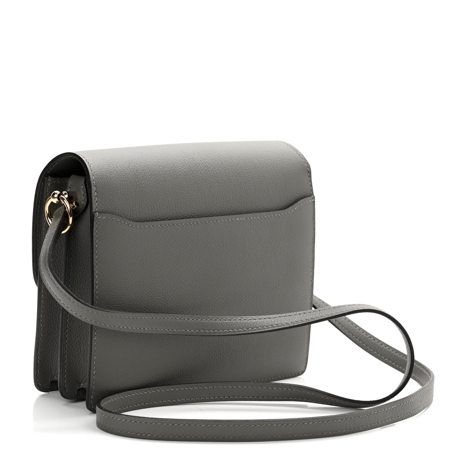 Hermes Evercolor Mini Sac Roulis Gris Meyer 3 of 11