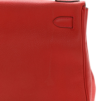 Hermes Taurillon Clemence Kelly Retourne 28 Rouge Casaque 13 of 22