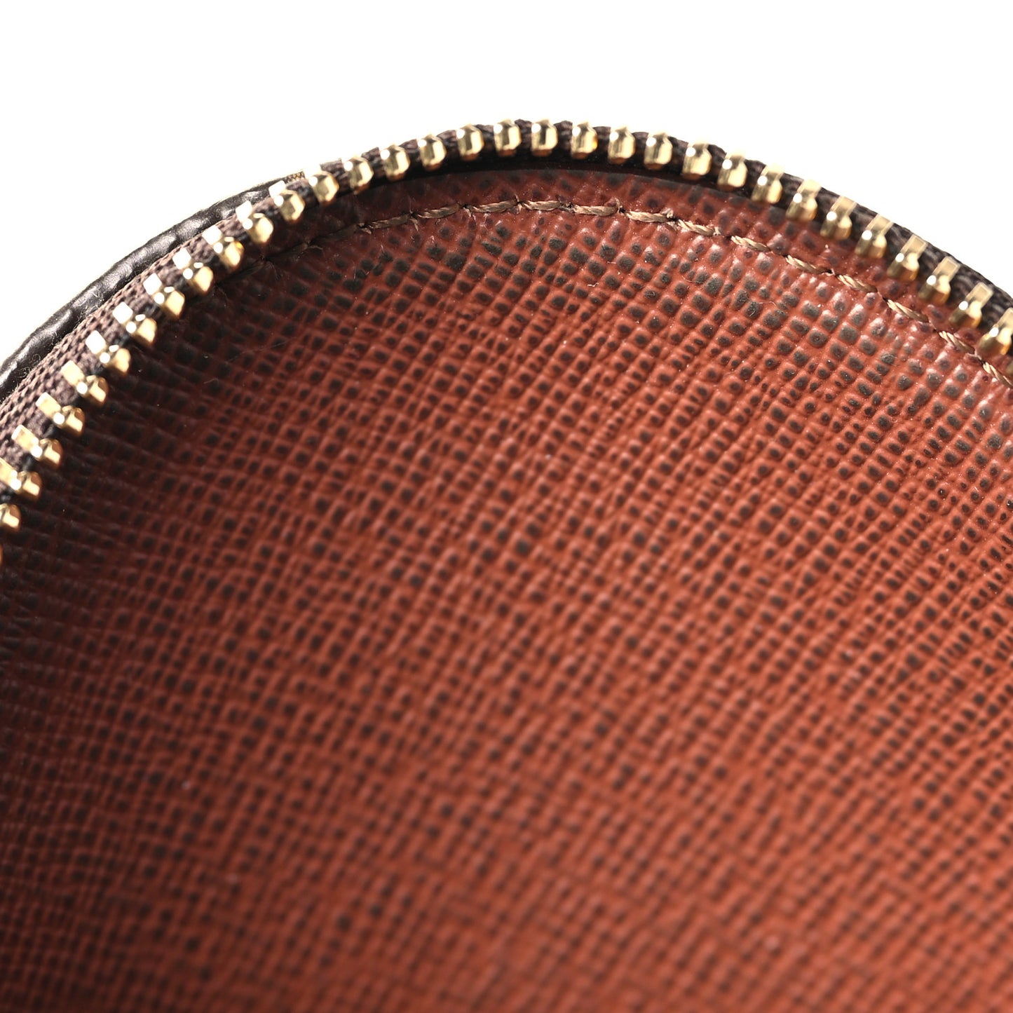 Monogram Round Coin Purse