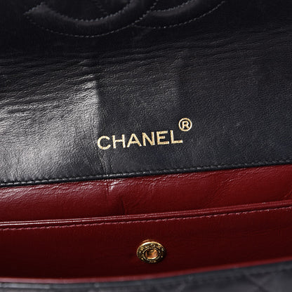 Chanel Lambskin Quilted Medium Single Flap Black 7 of 15