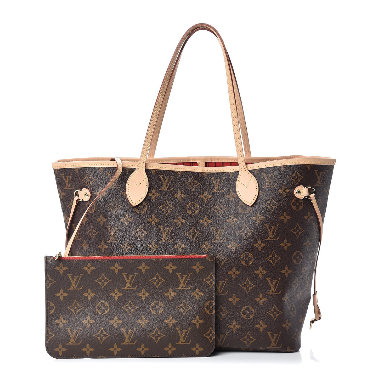 Monogram Neo Neverfull MM Cherry