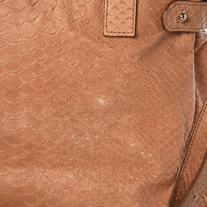 Mulberry Silky Snake Print Oversized Alexa Deer Brown 13 of 15