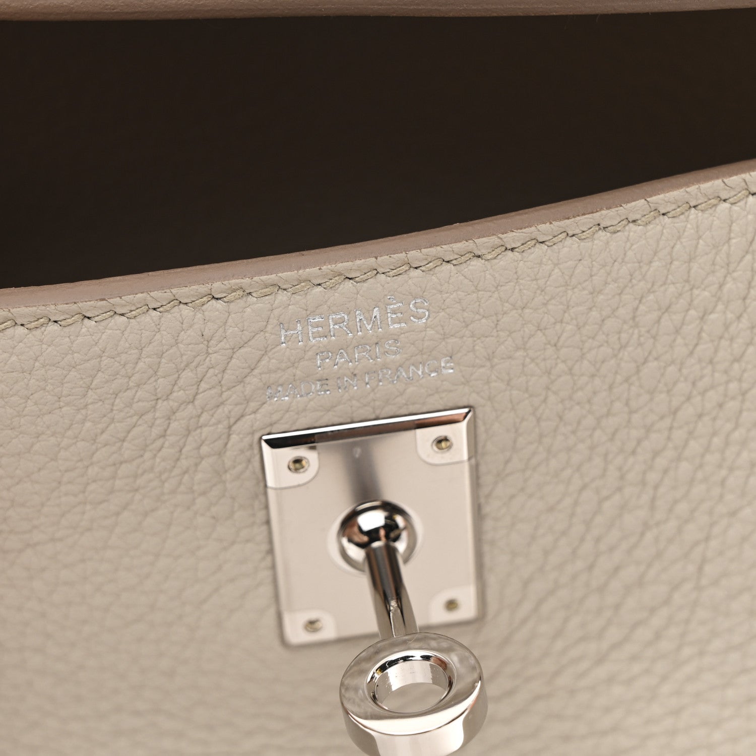 Hermes Togo Kelly Retourne 25 Beton 6 of 11