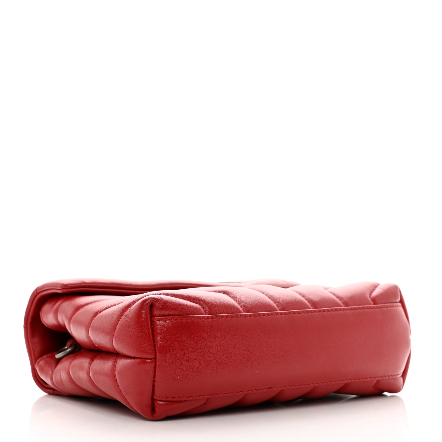 Calfskin Y Quilted Monogram Toy Loulou Crossbody Bag Rouge Eros