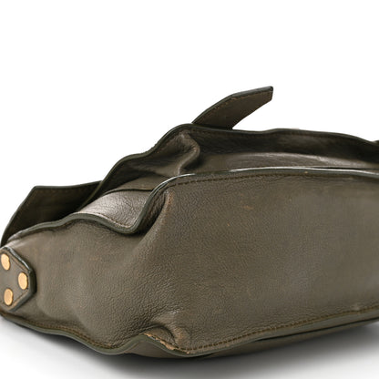 Proenza Schouler Lambskin Tiny PS1 Satchel Dark Olive 9 of 17