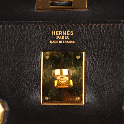 Hermes Box Kelly Retourne 32 Chocolate 24 of 24