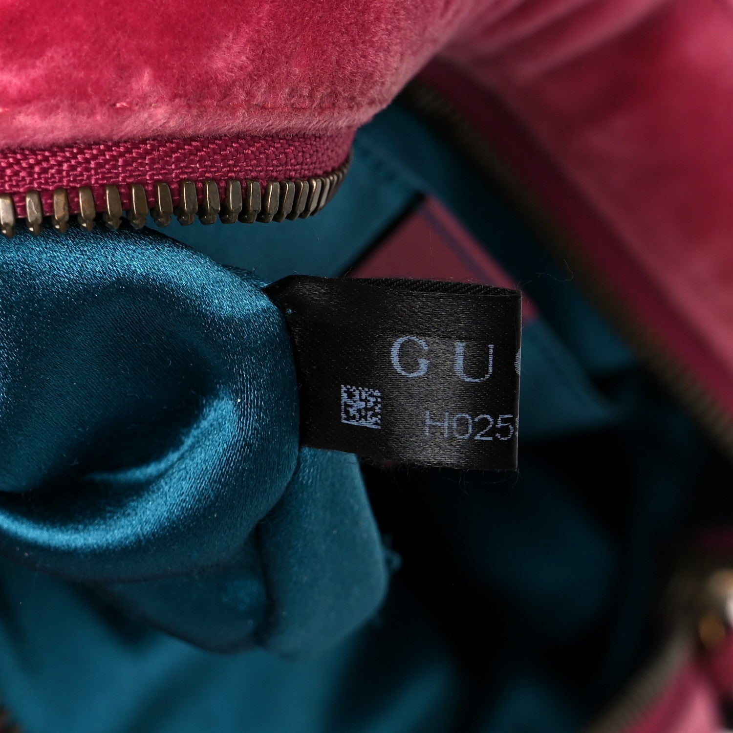 Gucci Velvet Matelasse Small GG Marmont Chain Shoulder Bag Light Raspberry Rose 8 of 11