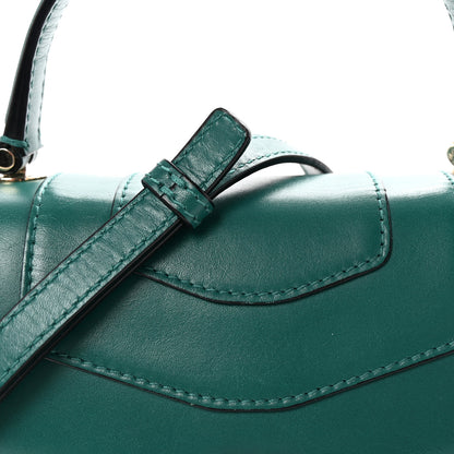 Bulgari Calfskin Serpenti Forever Top Handle Emerald Green 7 of 9