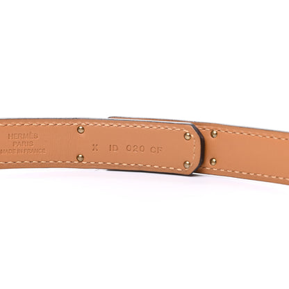 Hermes Epsom Kelly Belt Rouge Casaque 4 of 4