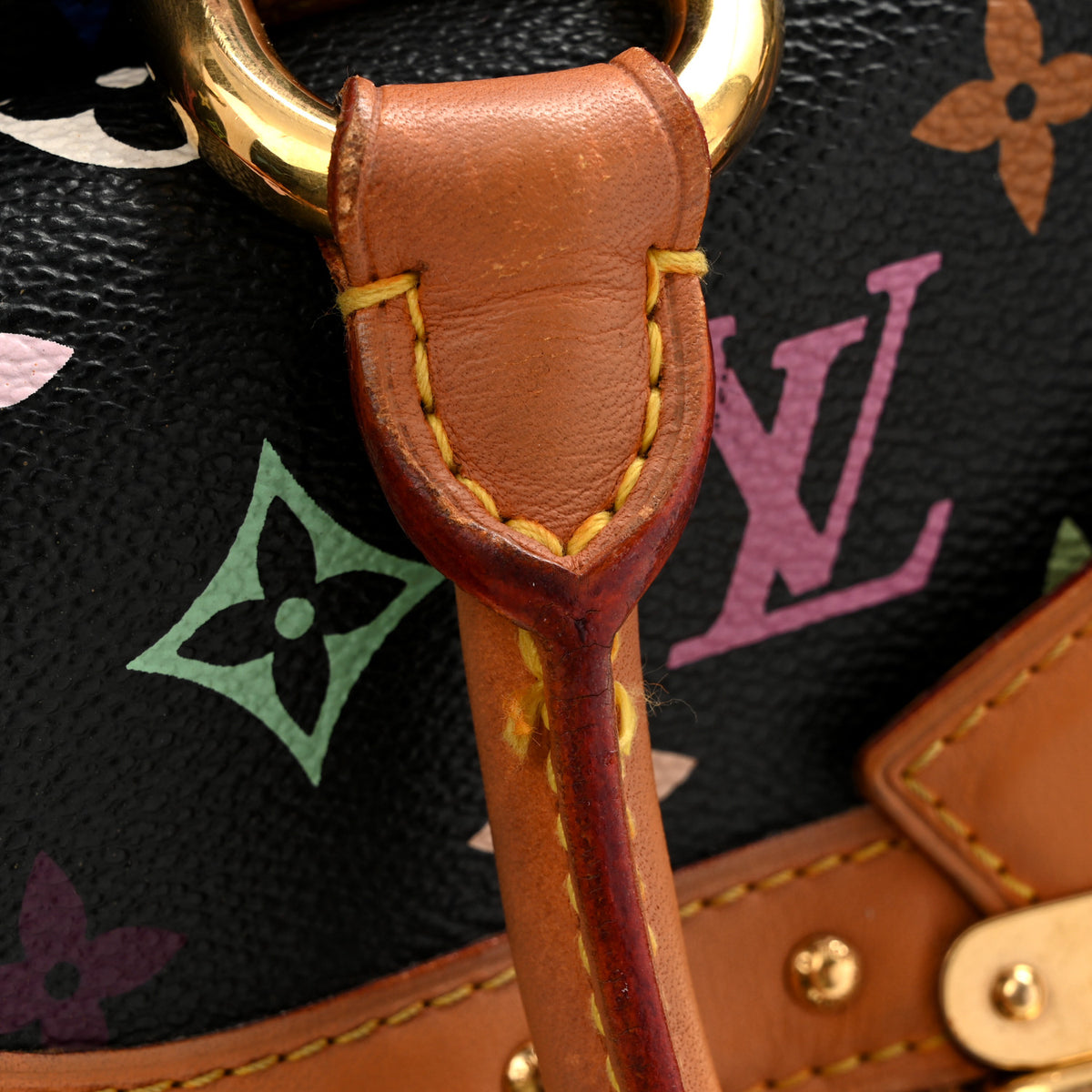 Monogram Multicolor Rita Black