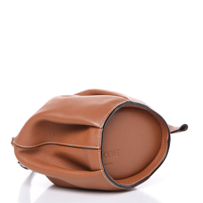 Loewe Calfskin Mini Elephant Crossbody Bag Tan 4 of 8