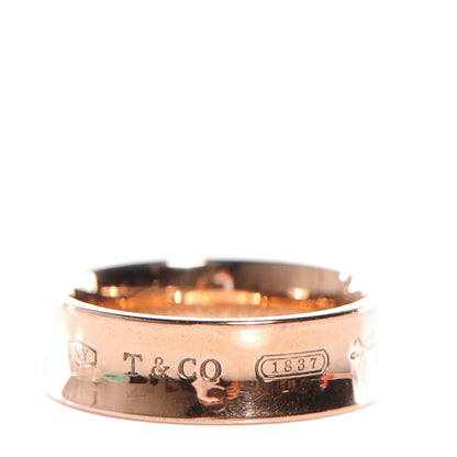 Tiffany Rubedo Metal 1837 Ring 9.25 1 of 6