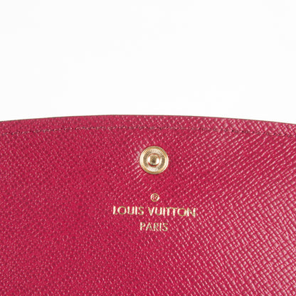 Louis Vuitton Monogram Emilie Wallet Fuchsia 6 of 7