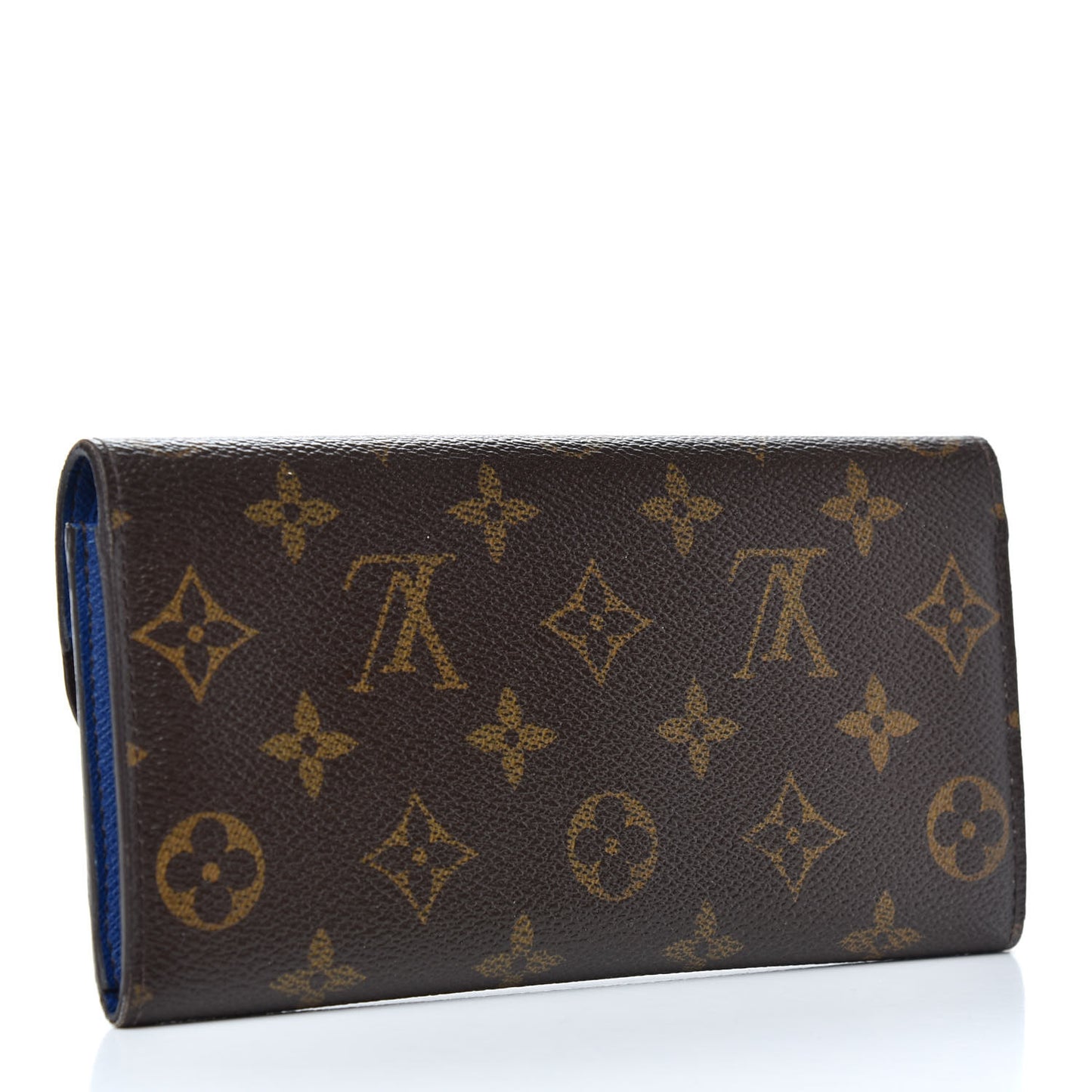 Monogram Emilie Wallet Blue