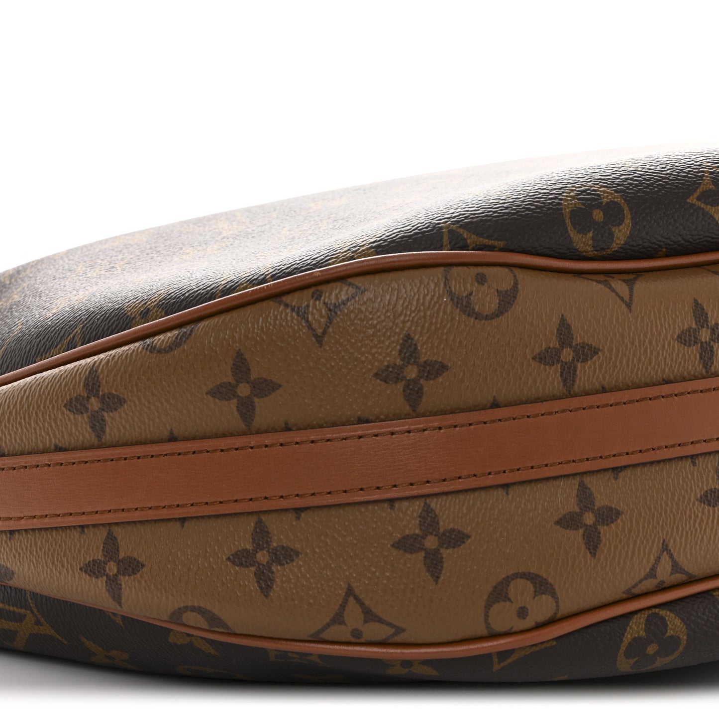 Reverse Monogram Loop Hobo