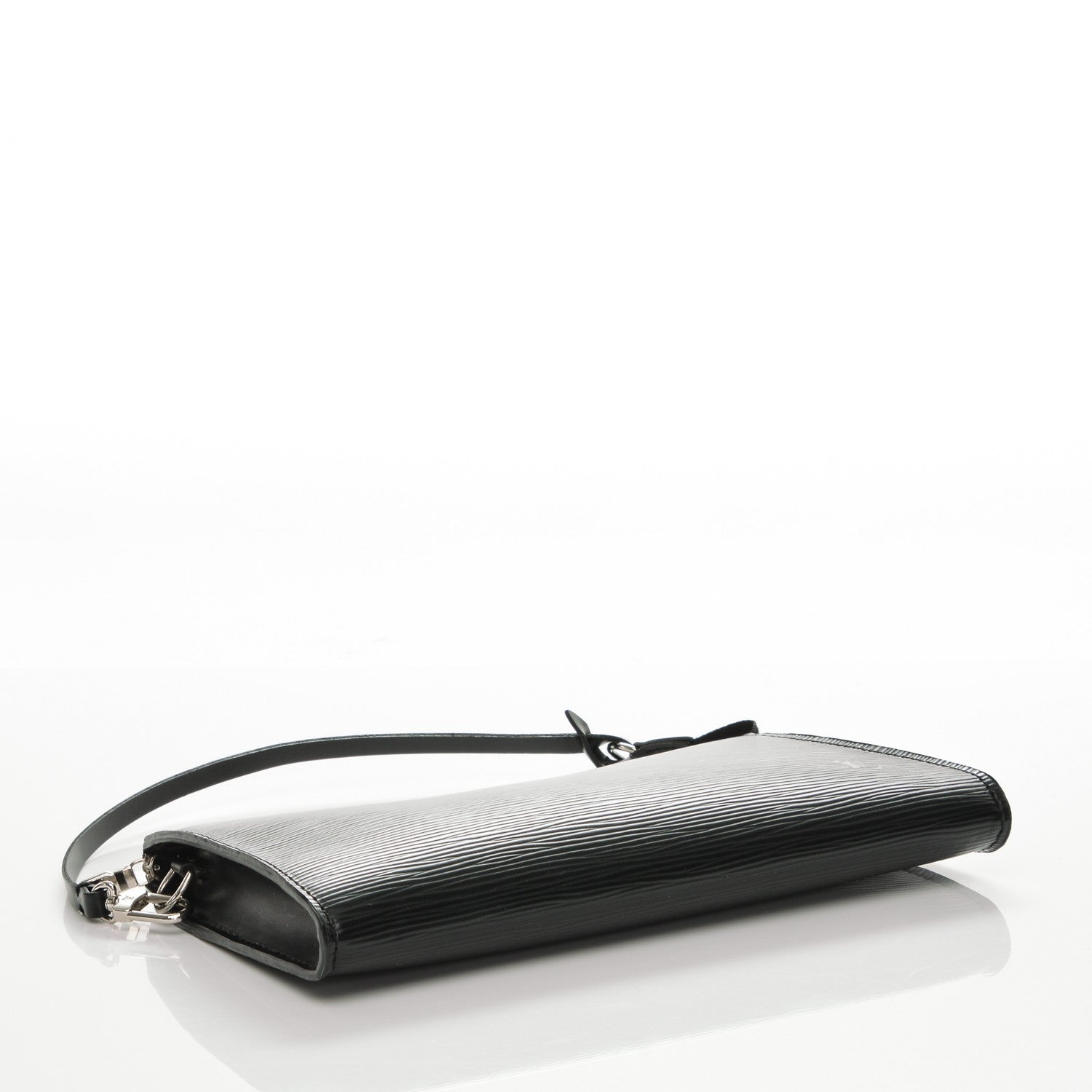 Louis Vuitton Epi Pochette Accessories 24 Black 4 of 7