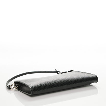 Louis Vuitton Epi Pochette Accessories 24 Black 4 of 7
