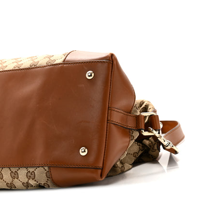 Gucci Monogram Small Brick Lane Boston Light Brown 10 of 10