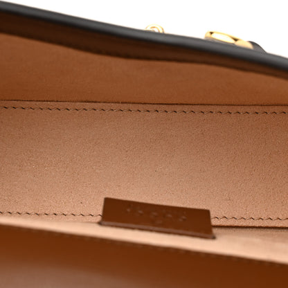 Gucci GG Supreme Monogram Mini Horsebit 1955 Shoulder Bag Beige Brown Sugar 5 of 11