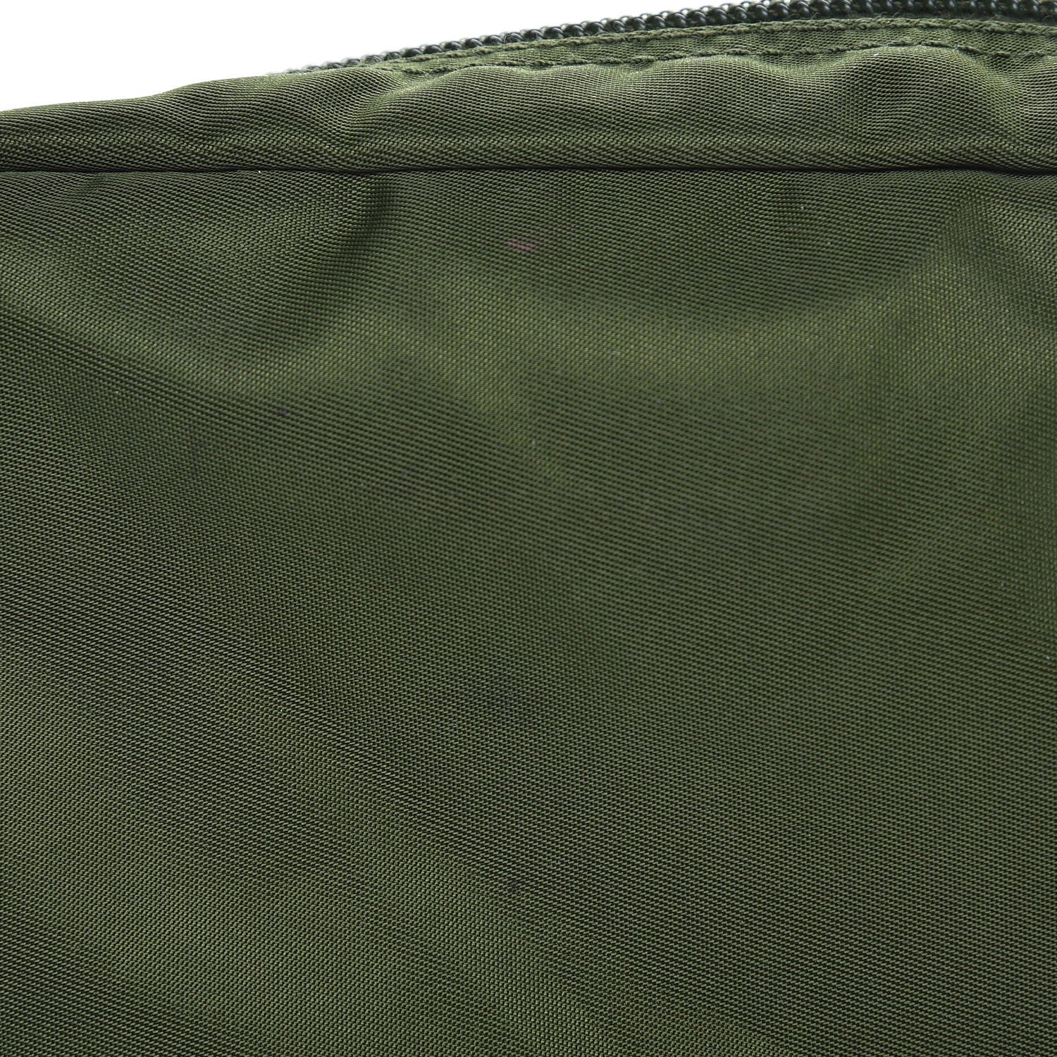 Prada Nylon Vela Cosmetic Pouch Army 8 of 8