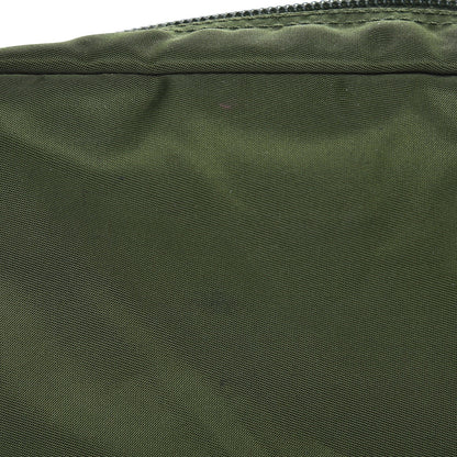Prada Nylon Vela Cosmetic Pouch Army 8 of 8