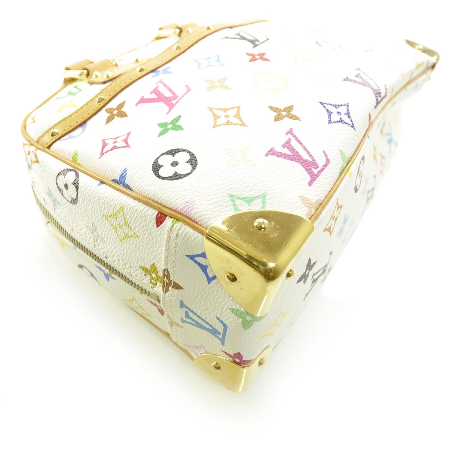 Monogram Multicolor Trouville White