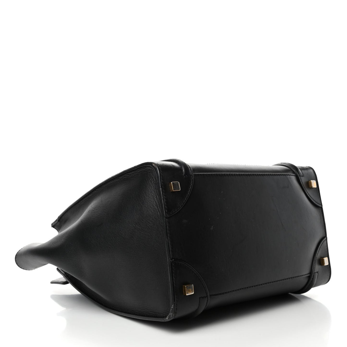 Smooth Calfskin Mini Luggage Black